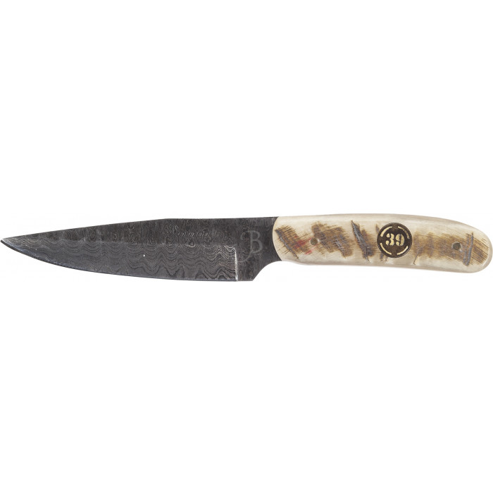 39OUTDOOR KNIVE LG BONE H. DAMAST 39OUTDOOR KNIVE LG BONE H. DAMAST