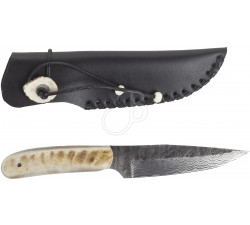 39OUTDOOR KNIVE LG BONE H. DAMAST