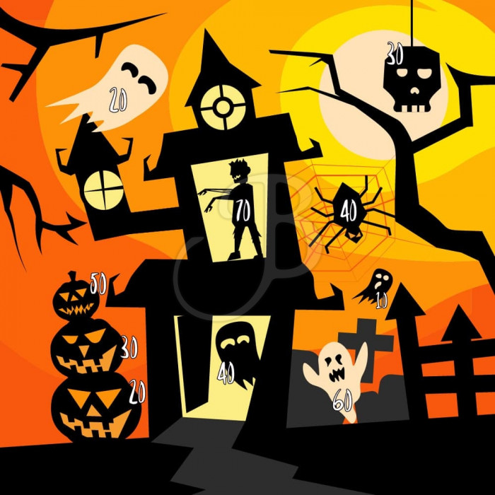 DISAG HALLOWEENSCHEIBE DISAG HALLOWEENSCHEIBE