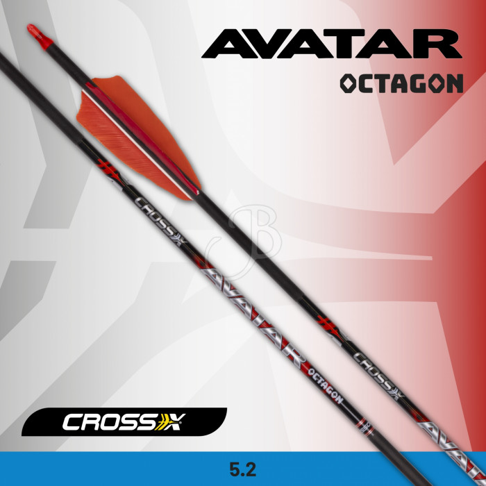 CROSS-X FRECCIA AVATAR OCTA NAT. 3"SH. CROSS-X FRECCIA AVATAR OCTA NAT. 3"SH.