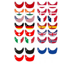 ANSCHUTZ-303 VISIERA DA TIRO 10CM ITA. FLAG