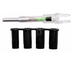 CROSS-X 4.2 LIGHTED NOCK UNI 3PC PK