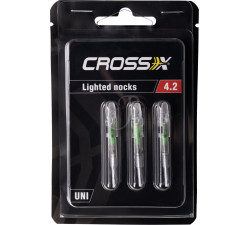 CROSS-X 4.2 LIGHTED NOCK UNI 3PC PK