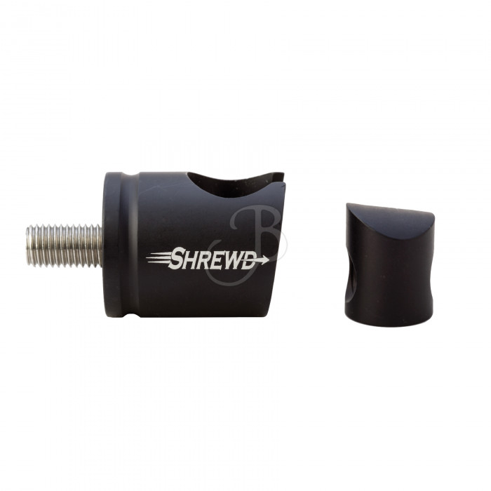 SHREWD ARCHERY QUICK DISCONNECT MATTE BK 8¿ SHREWD ARCHERY QUICK DISCONNECT MATTE BK 8¿