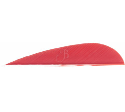 TRUEFLIGHT NAT.FEATHERS PAR.2.5"100PCS