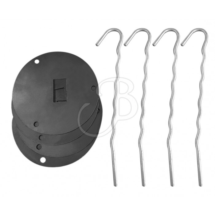 BOOSTER MTS PLATE WITH ANCHOR KIT 4PCS BOOSTER MTS PLATE WITH ANCHOR KIT 4PCS