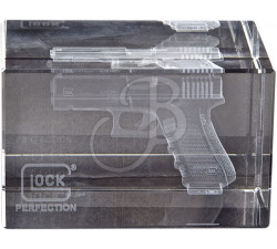 GLOCK FERMACARTE TRASPARENTE LASERATO