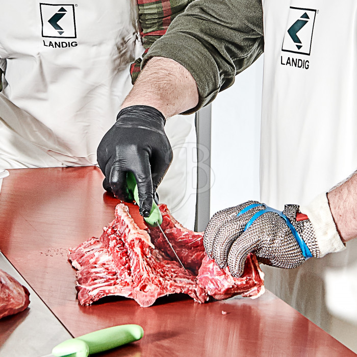 LANDIG Z33037 GUANTO IN NITRILE BLK MD  100PZ