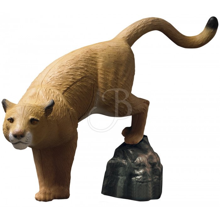 RINEHART 3D MOUNTAIN LION WITH ROCK RINEHART 3D MOUNTAIN LION WITH ROCK