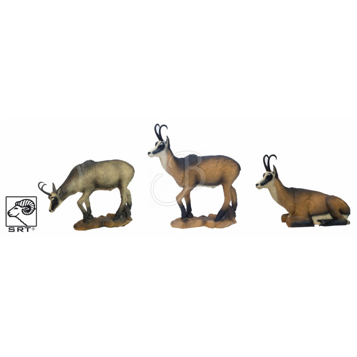 SRT SET SAGOME 3D CAMOSCIO ESTIVO