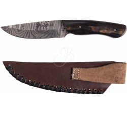 39OUTDOOR KNIVE MD WOOD H. DAMAST